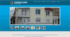 Desktop Screenshot of finishlinepaintingpa.com