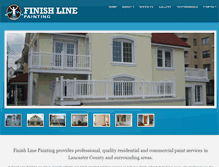 Tablet Screenshot of finishlinepaintingpa.com
